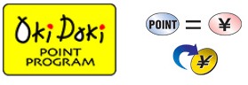 Oki Dokiポイントキャッシュバック説明画像