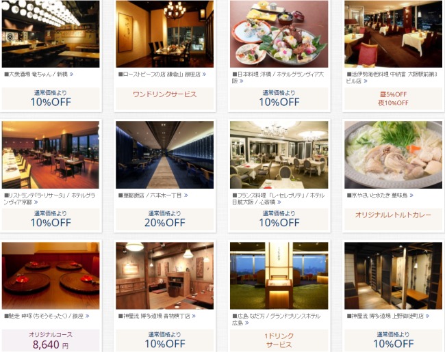 Visaグルメオファー説明画像