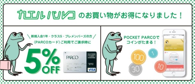 カエルパルコ説明画像