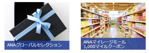 ANAマイルショッピングに使える説明画像