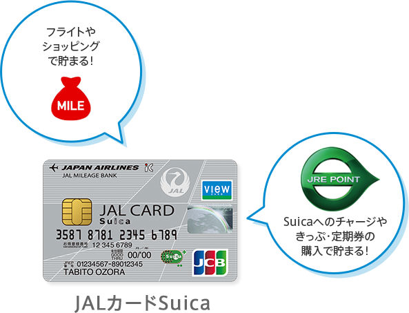 JALカード 多機能一体の説明画像