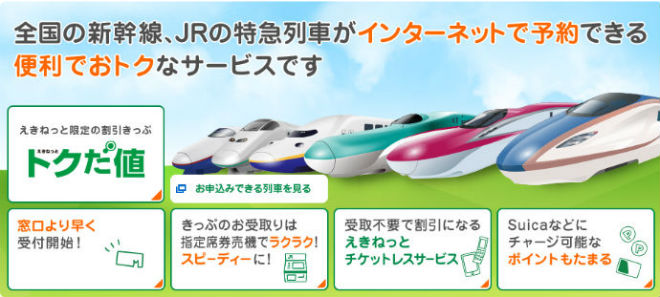 えきねっと説明画像