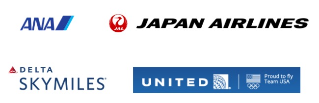 4種類のマイレージ画像