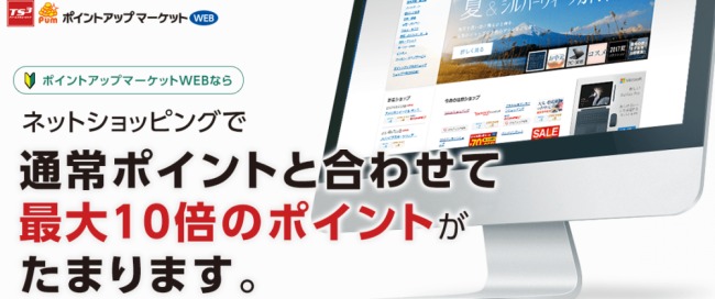 ポイントアップマーケット説明画像