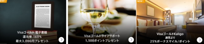 Visaゴールド優待 画像