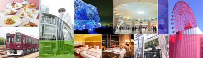 阪急阪神のグループを優待説明画像