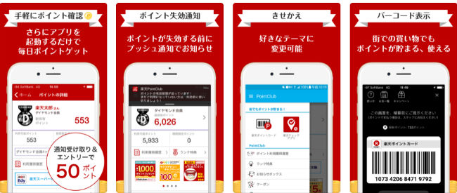 Rakuten PointClub説明画像