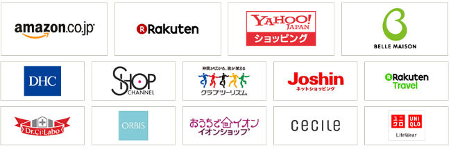 ときめきポイントTOWNショップ一覧画像