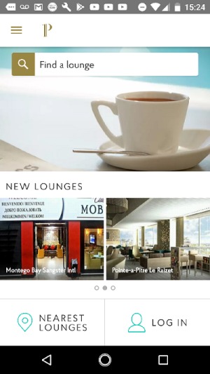 プライオリティパススマホアプリ運営者携帯の実際の画像