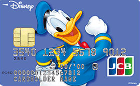  ディズニー★JCBカード　（ドナルドダック）