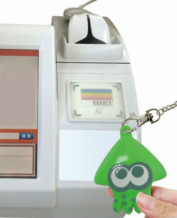 nanacoフィギュアSplatoon2使い方