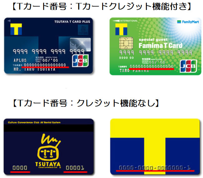 Tカード番号説明画像