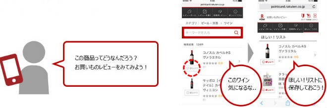 ほしい！リスト登録可能説明画像