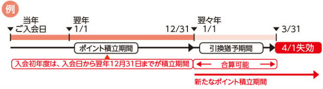 ポイント有効期限説明画像