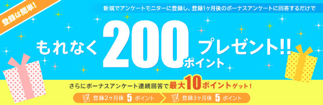 200ポイント獲得説明画像