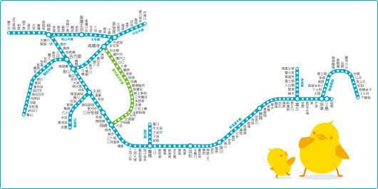 トイカ（TOICA）エリア