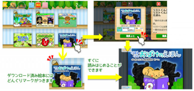 森のえほん館アプリ