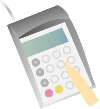 クレジットカード専用端末