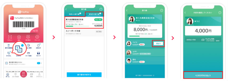 参加メンバー手順
