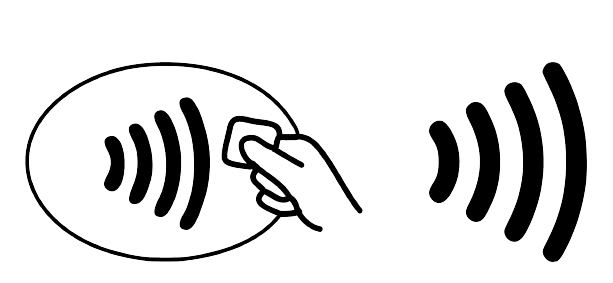 タッチ(コンタクトレス)決済可能なロゴ