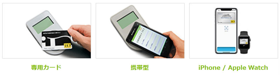 電子マネー3つの使い方