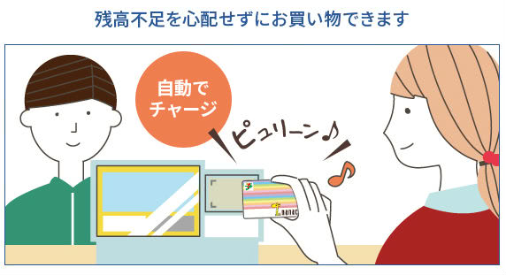 nanacoオートチャージ説明画像