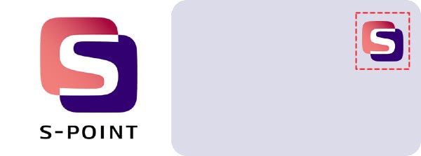 Sマーク付きポイントカード