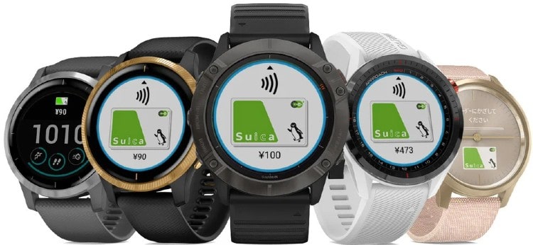 Garmin Pay Suica対応ウォッチ