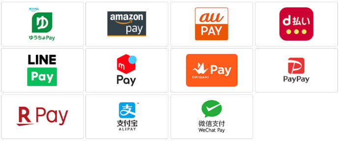 郵便局で利用可能なコード決済